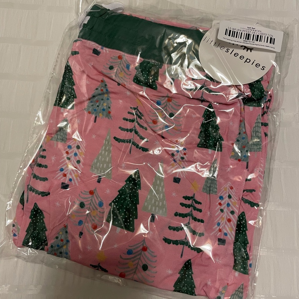 Little Sleepies women’s Christmas pajama pants.